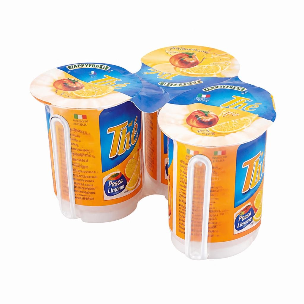 Bicchierini tè Happyfresh pesca/limone cl 20x4 in offerta da MD