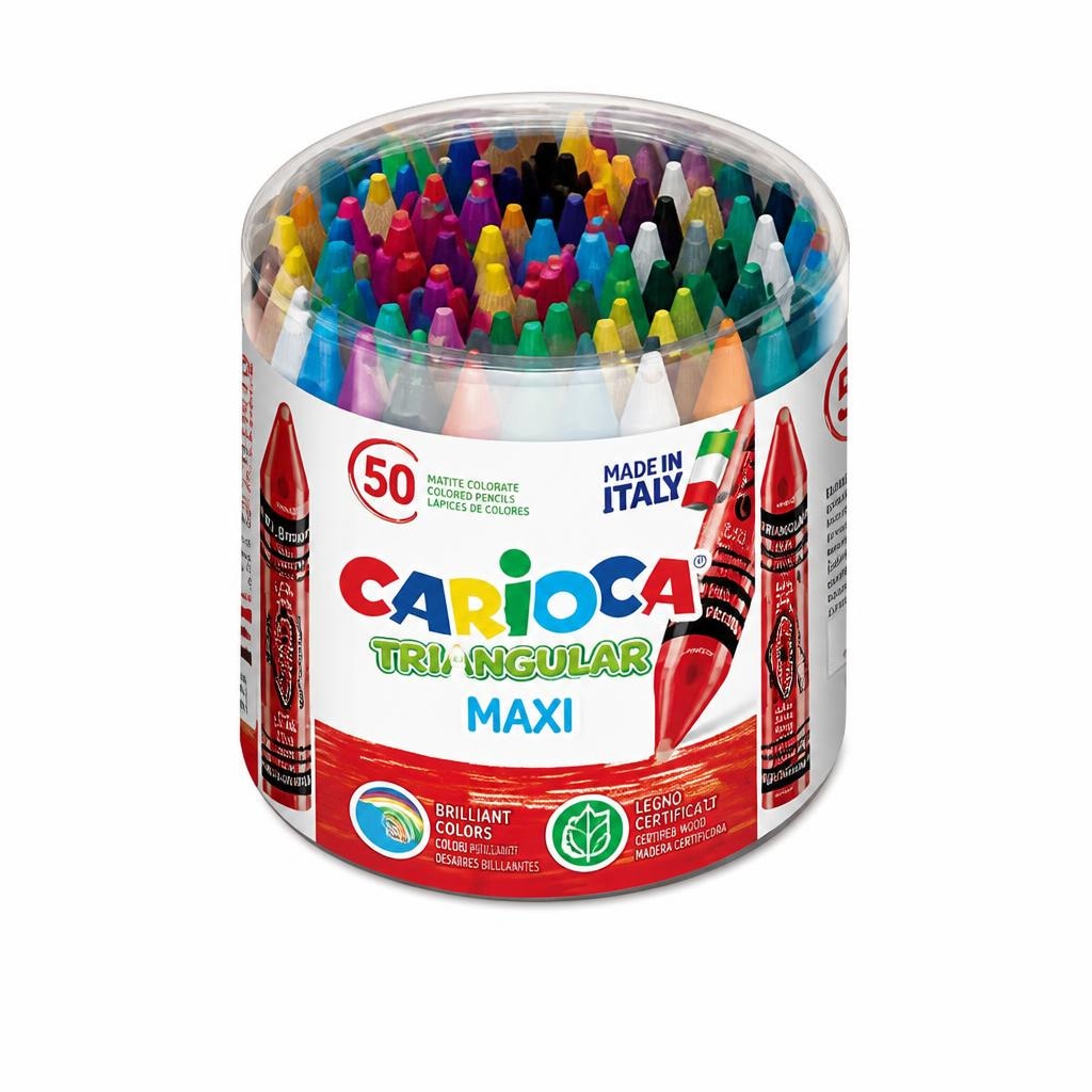 Matite colorate Carioca conf 50 pezzi in offerta da Carrefour