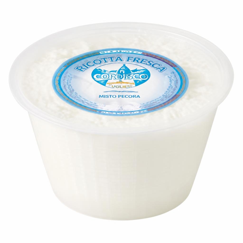 Ricotta Fresca Pugliese Cordisco Misto Pecora 350 g in offerta da Il Gigante