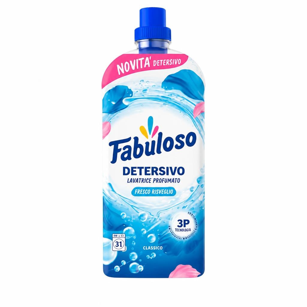 Fabuloso detersivo lavatrice profumato 31 lavaggi in offerta da Acqua & Sapone
