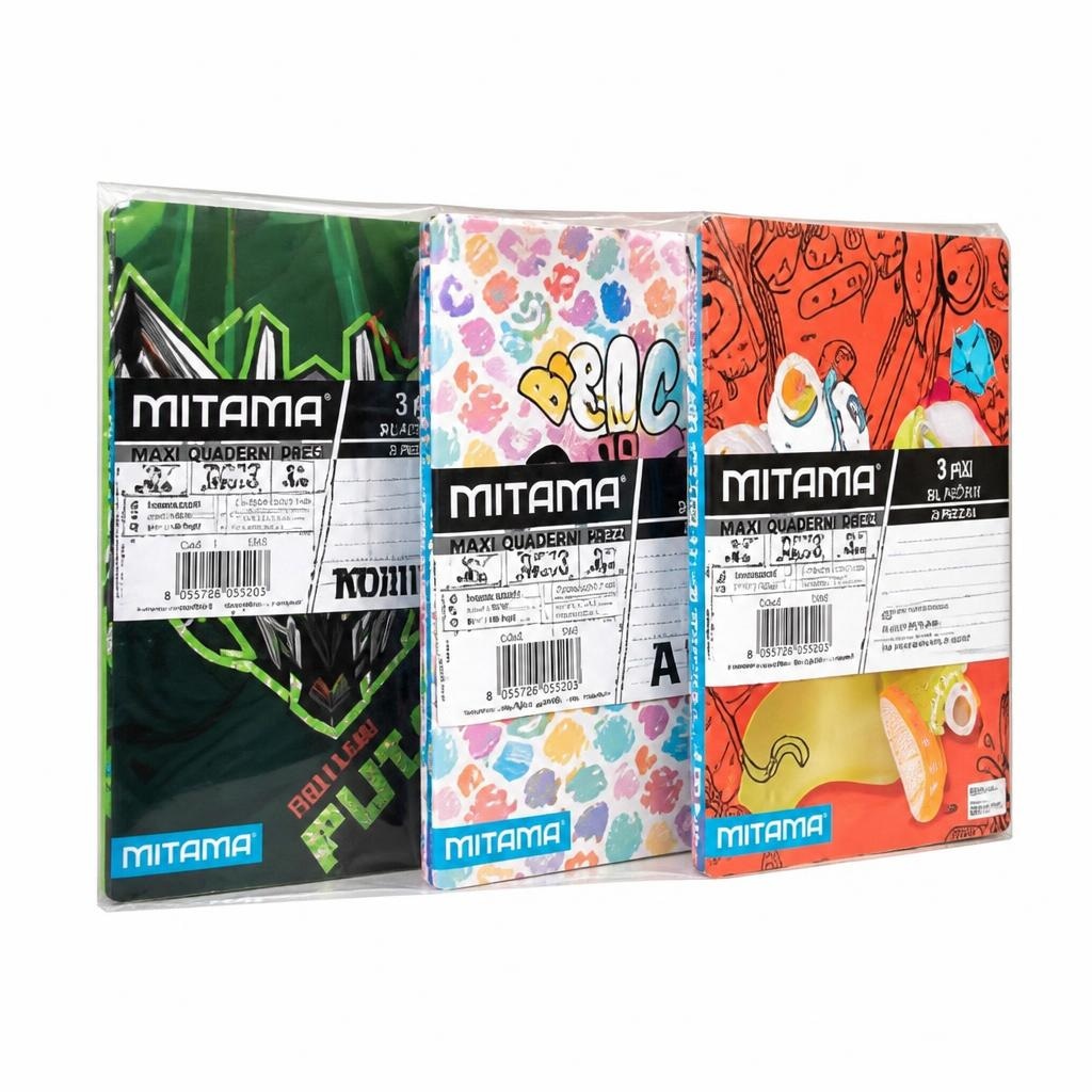 Mitama maxi quaderni 3 pezzi in offerta da Iper La grande i