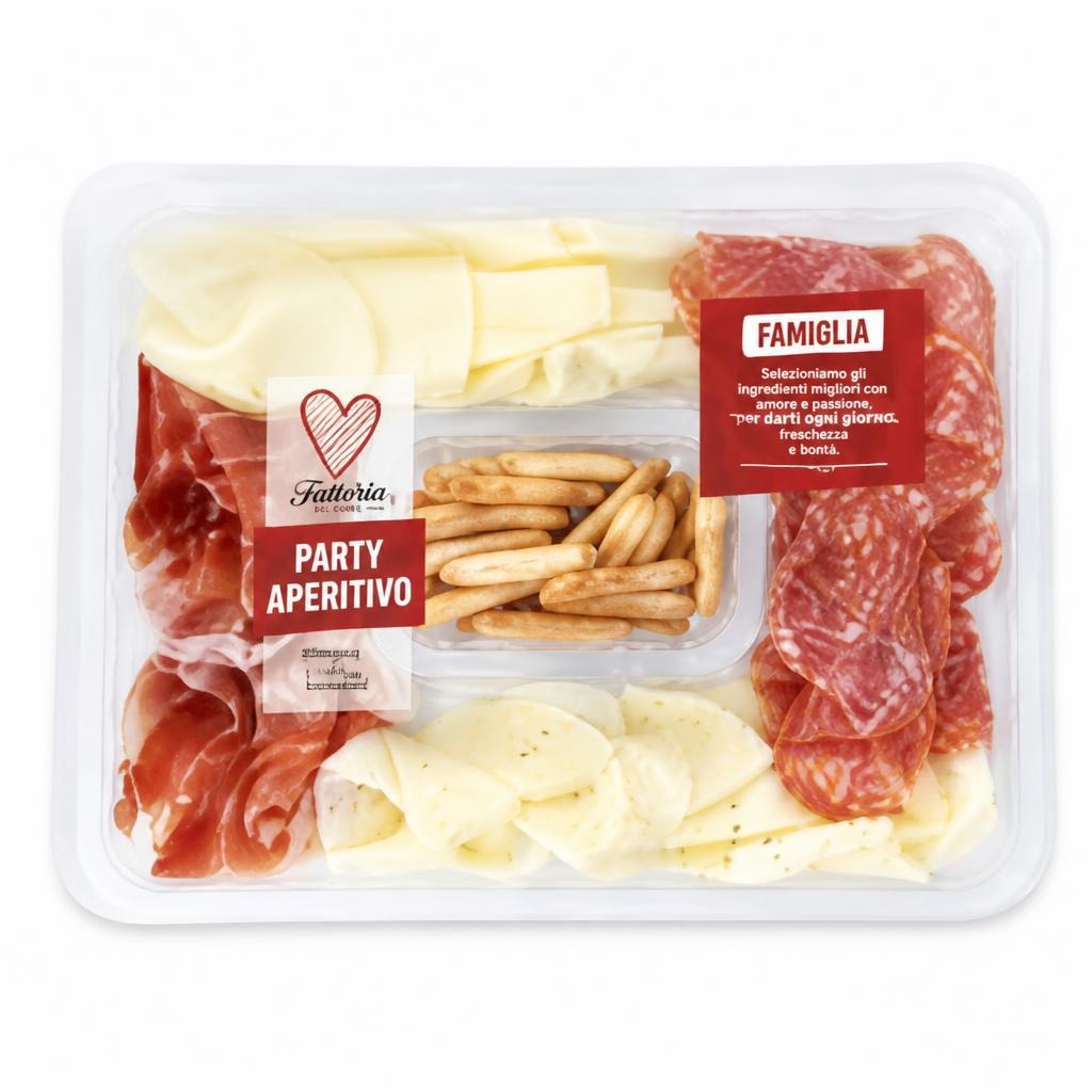 Salumi tagliere famiglia 260 g in offerta da MD