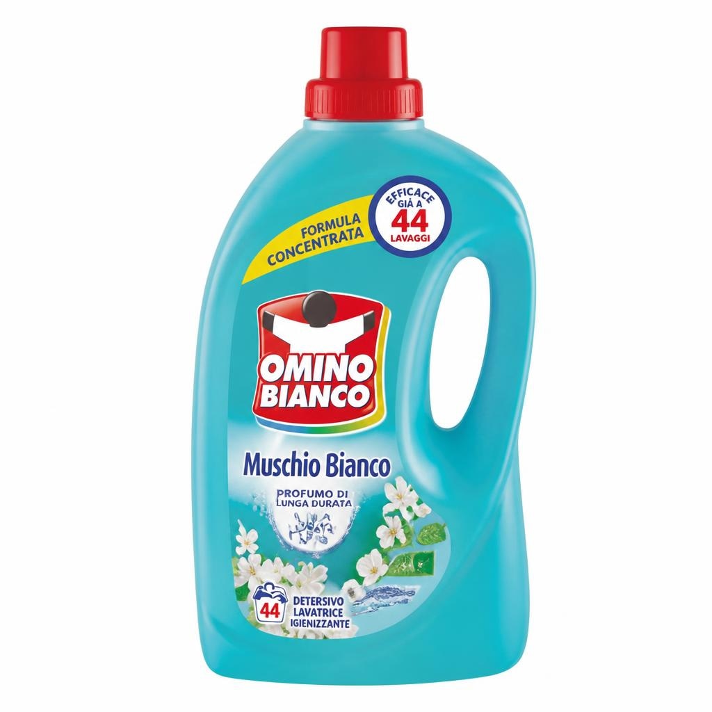 Omino Bianco detersivo lavatrice 2 pezzi in offerta da Esselunga