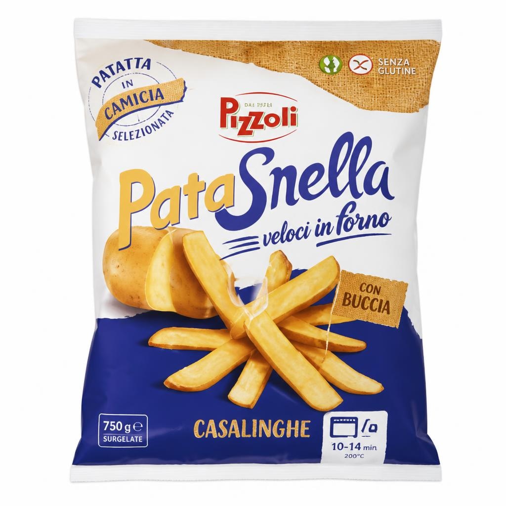 Patatine casalinghe Patasnella Pizzoli 600 g in offerta da Panorama