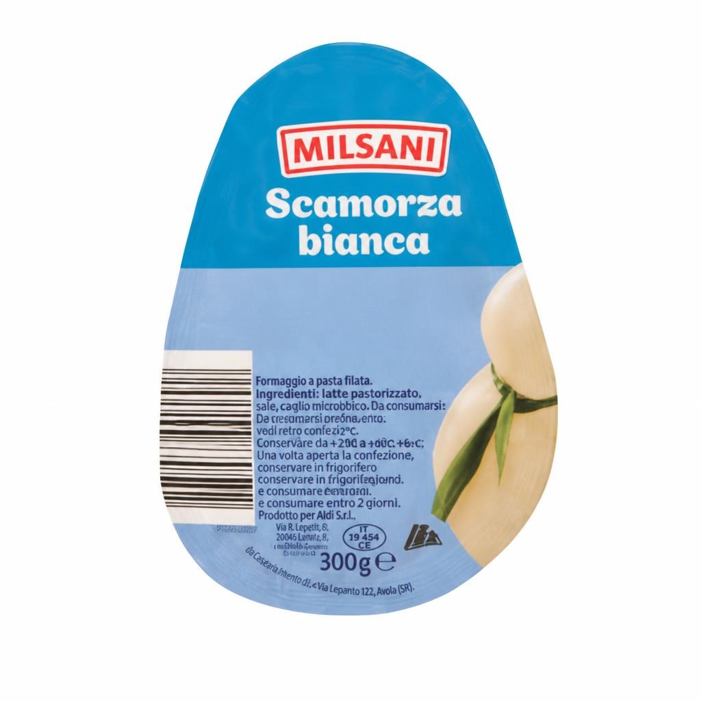 Scamorza Bianca 300 g MILSANI - Offerta nel negozio ALDI