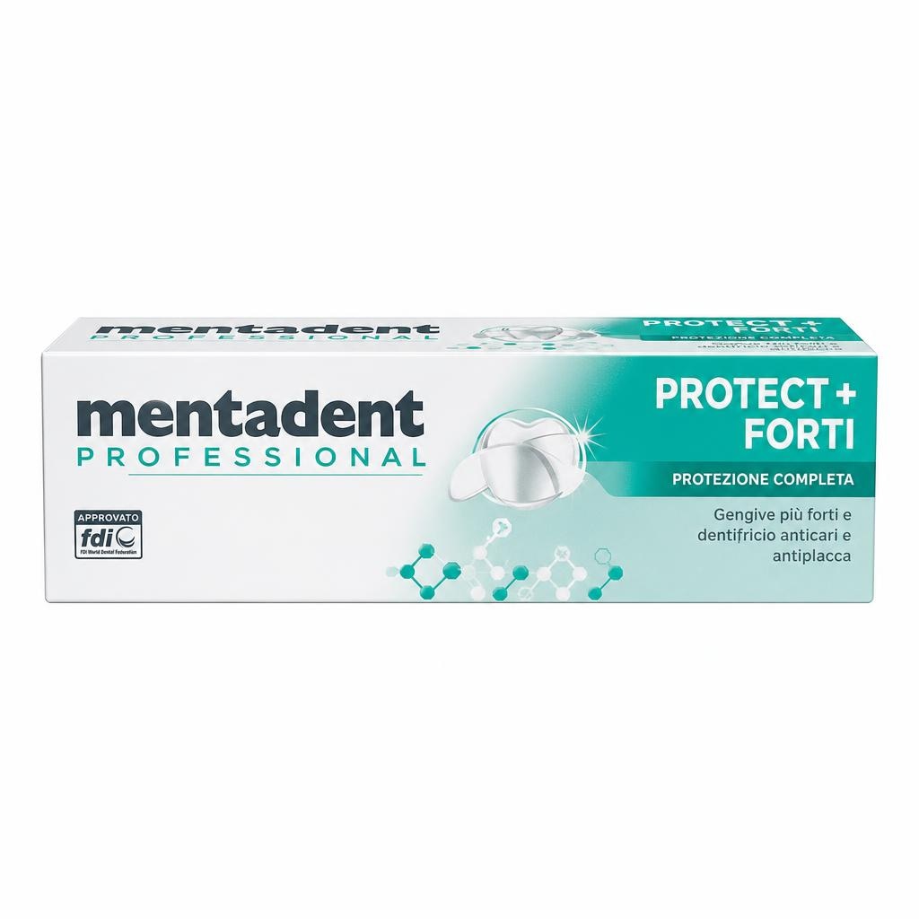 Dentifricio Protect+ Mentadent 75 ml in offerta da Carrefour