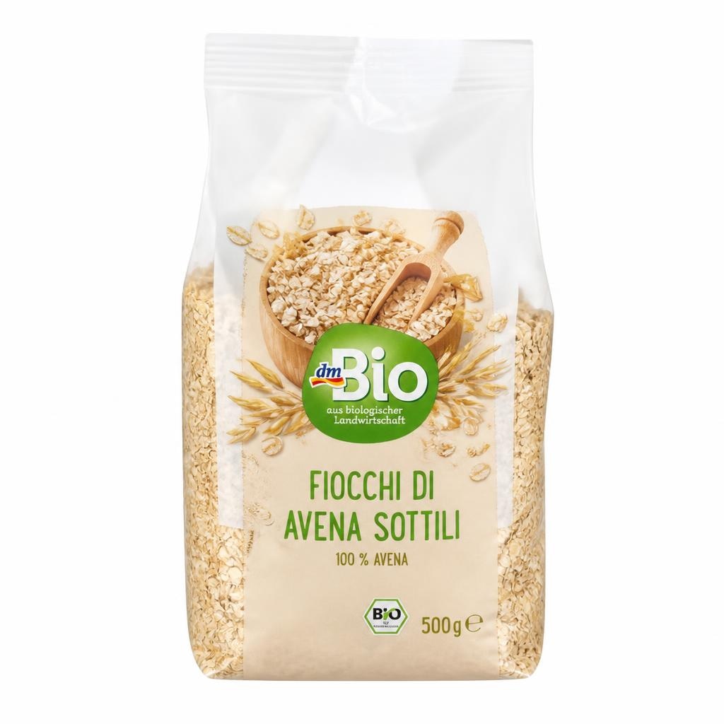 dmBio fiocchi di avena sottili 1 kg - Offerta nel negozio Dm