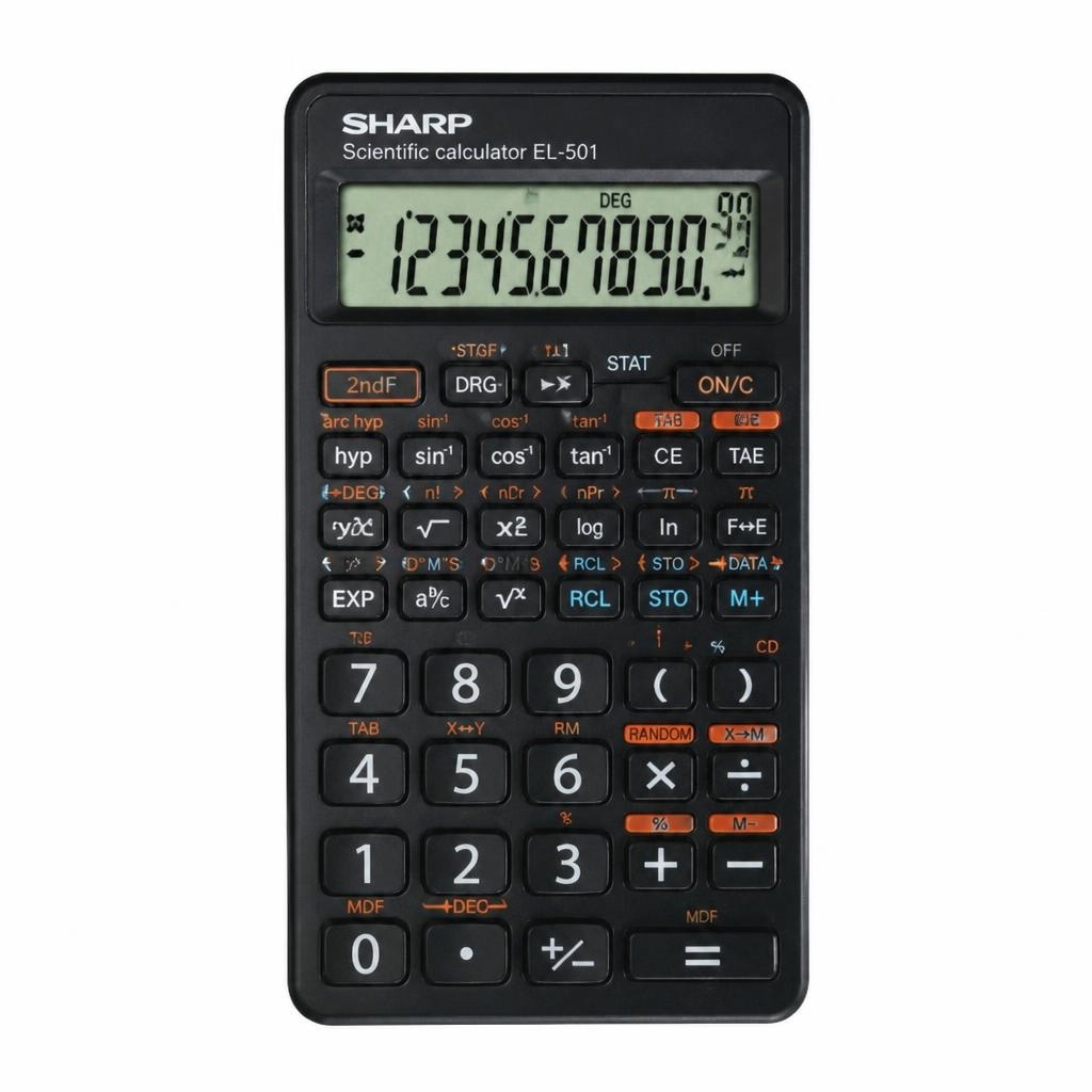 Sharp calcolatrice scientifica EL501 in offerta da Bennet