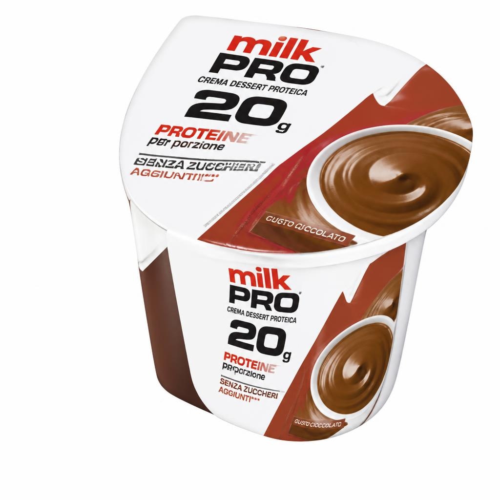 Crema dessert proteica Milk Pro 200 g in offerta da Panorama