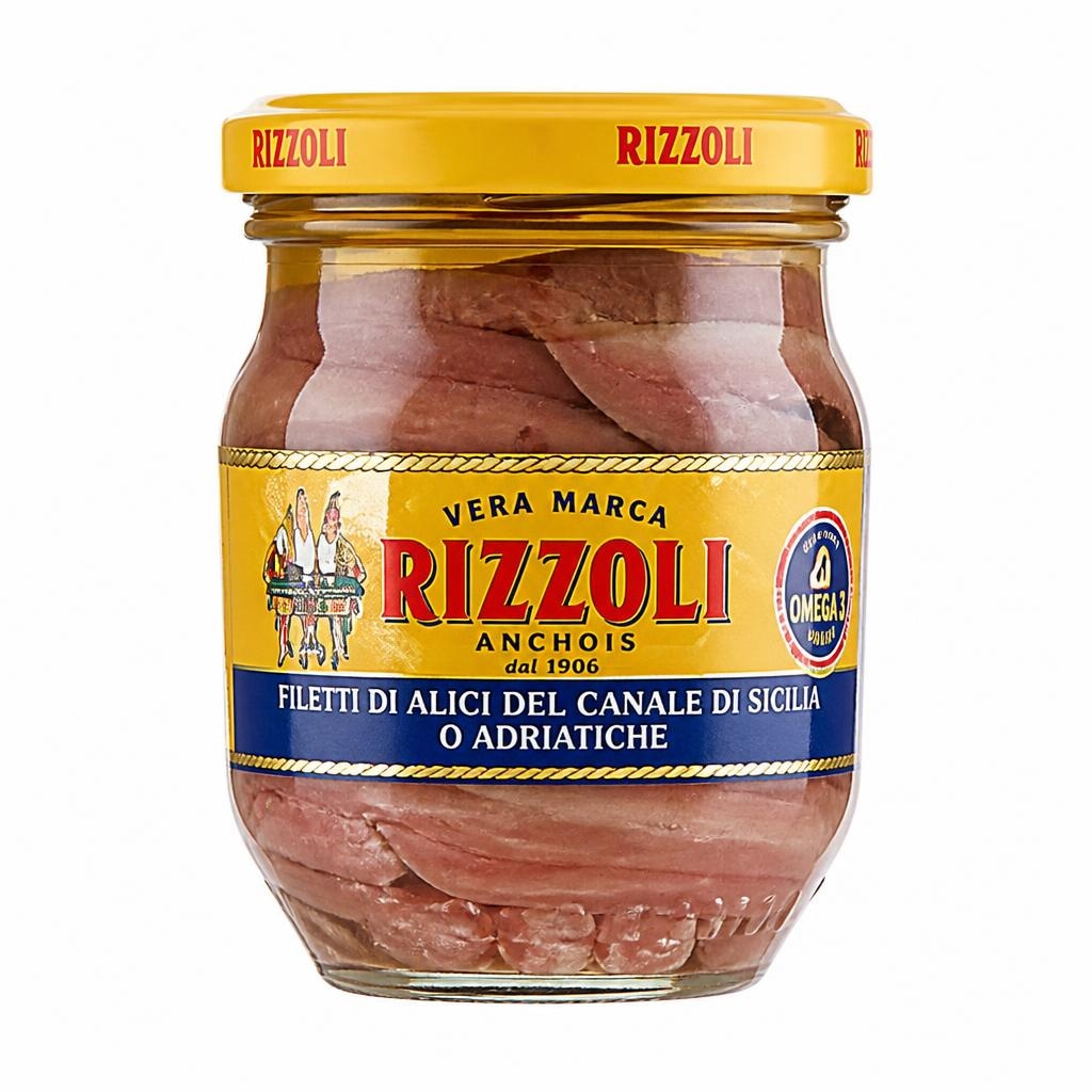 Filetti di alici del canale di Sicilia o Adriatiche 80 g in offerta da Il Gigante