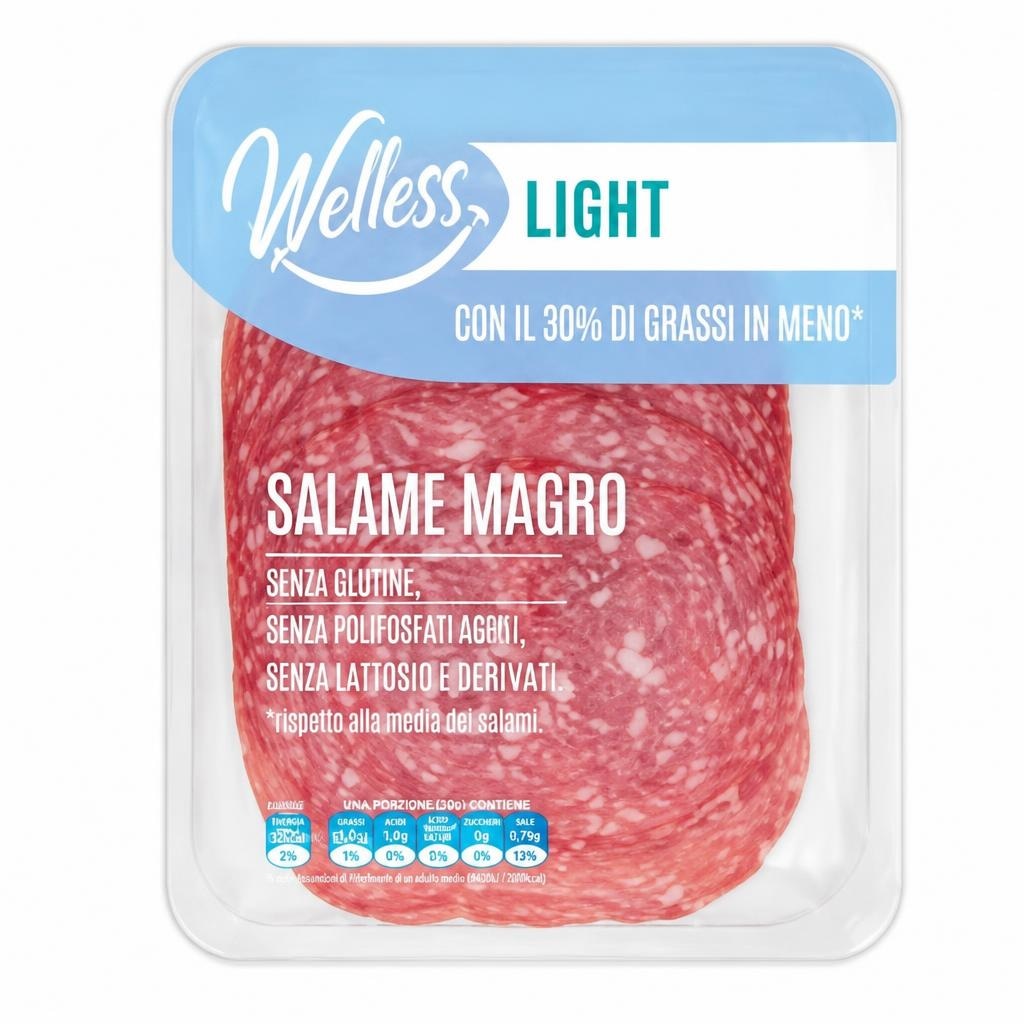 Salame Magro Wellness a fette in offerta da Penny