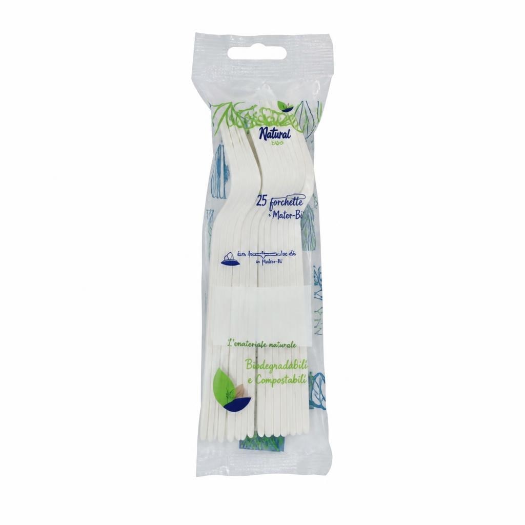 Forchette Natural Bibo Conf. 15 pz in offerta da Carrefour