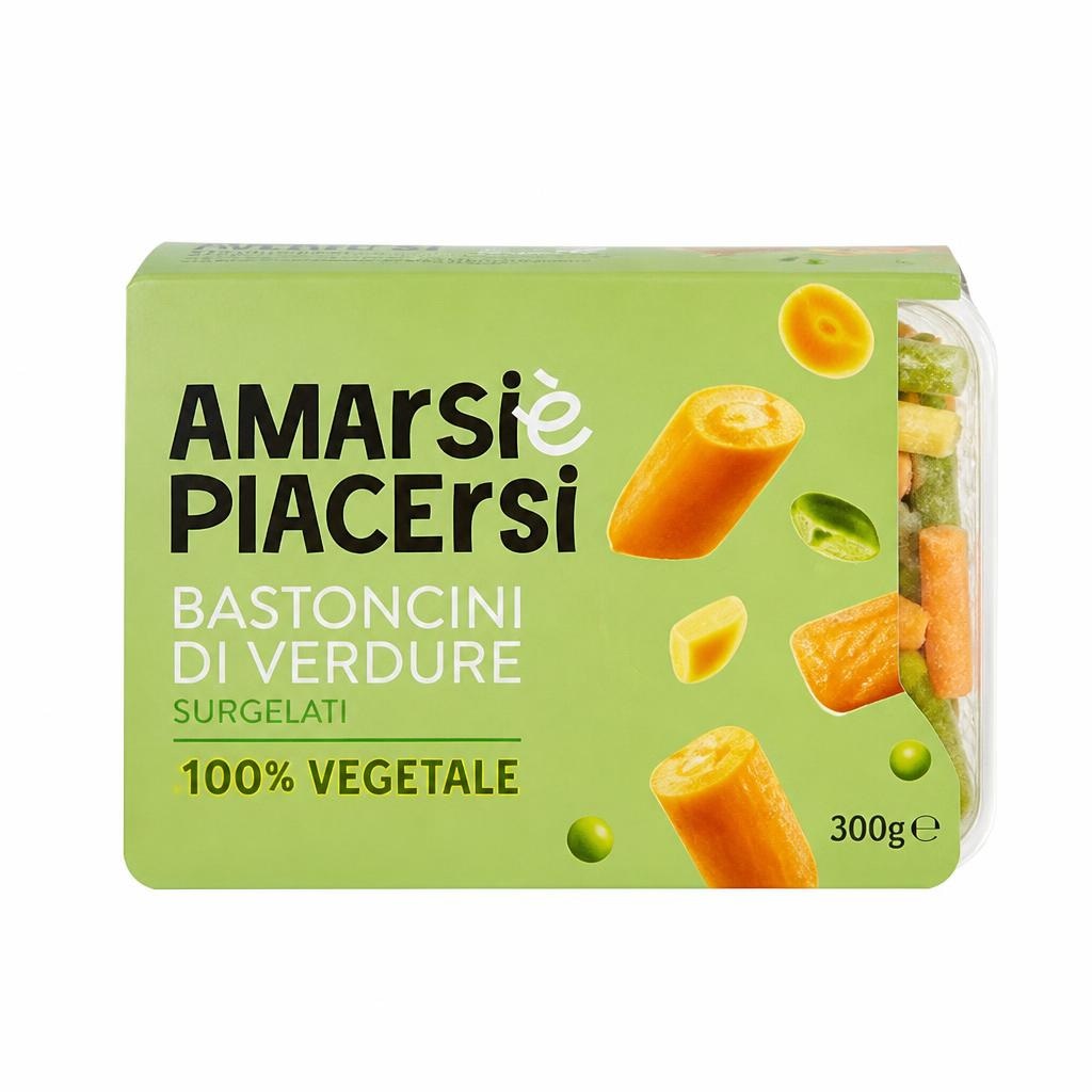 Bastoncini di verdure surgelati 300 g Amarsi è Piacersi in offerta da Iper La grande i