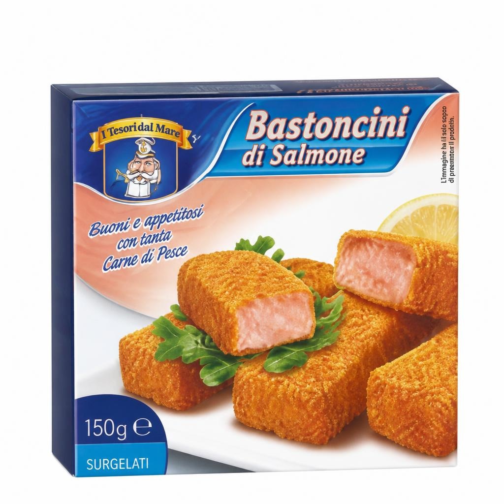 Bastoncini di Salmone g 150 Le Specialità di Beppe - Offerta nel negozio MD
