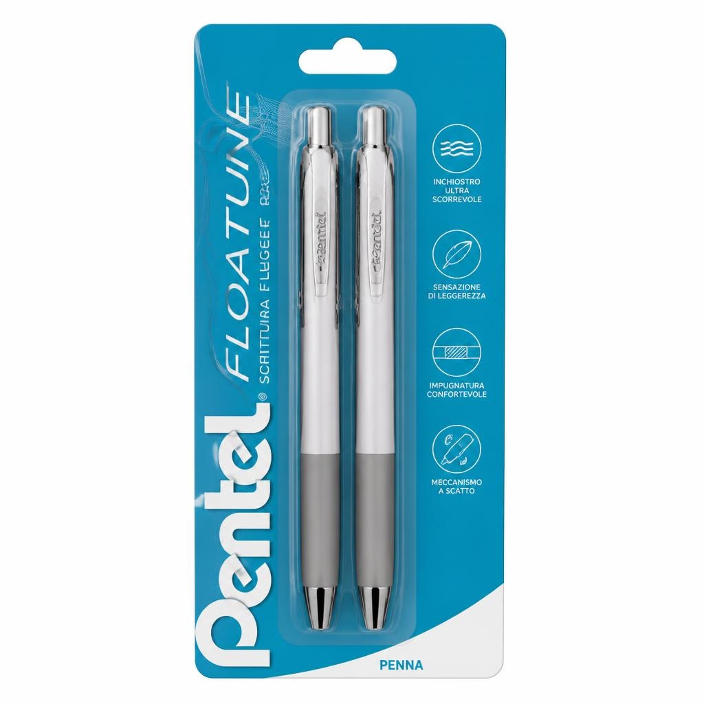 Penne a scatto Floatune 2 pezzi Pentel in offerta da Iper La grande i
