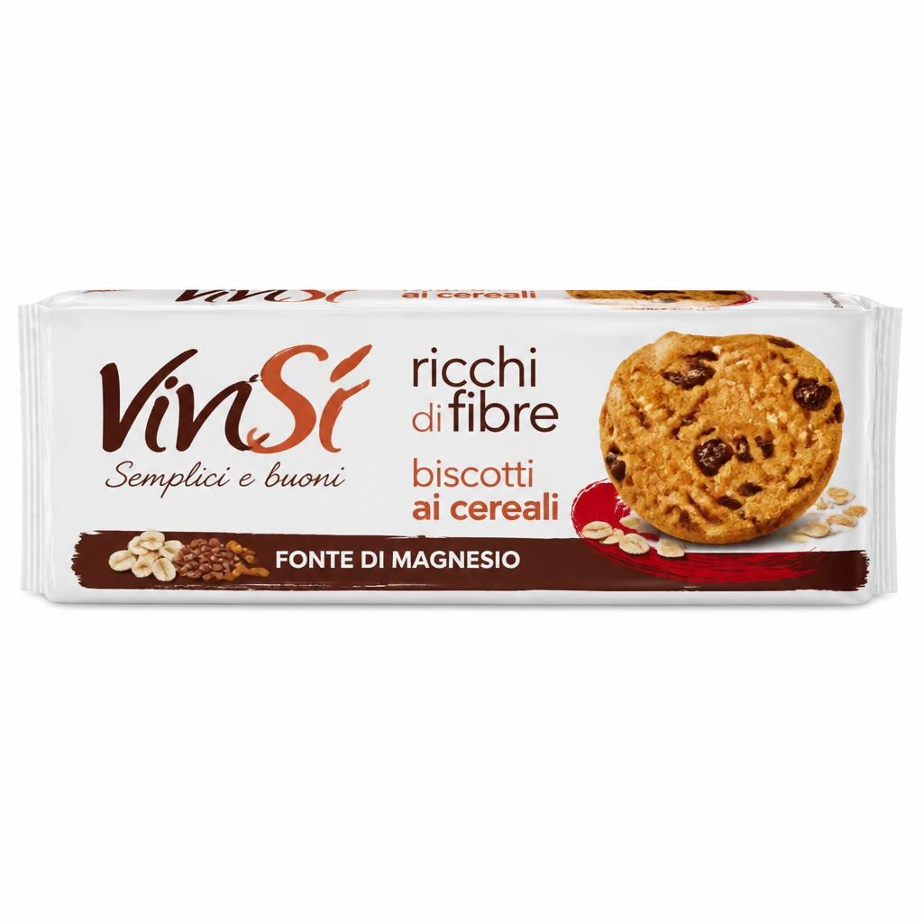 Biscotti ai cereali ricchi di fibre Bennet Vivisi 250 g in offerta da Bennet