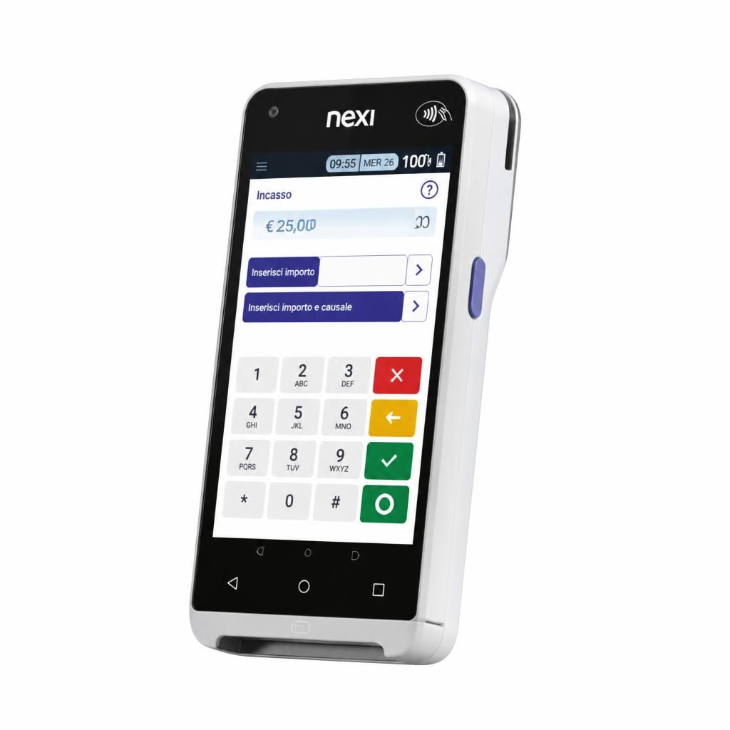 Nexi SmartPOS Mini in offerta da Comet