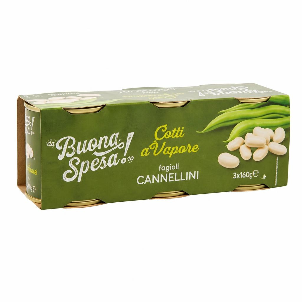 Fagioli Cannellini 3x150 g Buona Spesa! - Offerta nel negozio MD