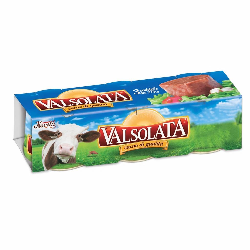 Carne lessata Valsolata g 70x3 - Offerta nel negozio MD