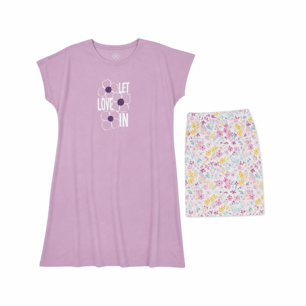 Pigiama mezza manica Cotone tg S_XXL in offerta da Carrefour