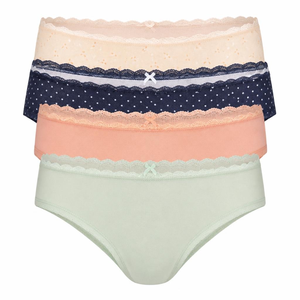 Intimo da donna in pizzo, 4 pezzi 4 pezzi UP2FASHION WOMEN - Offerta nel negozio ALDI