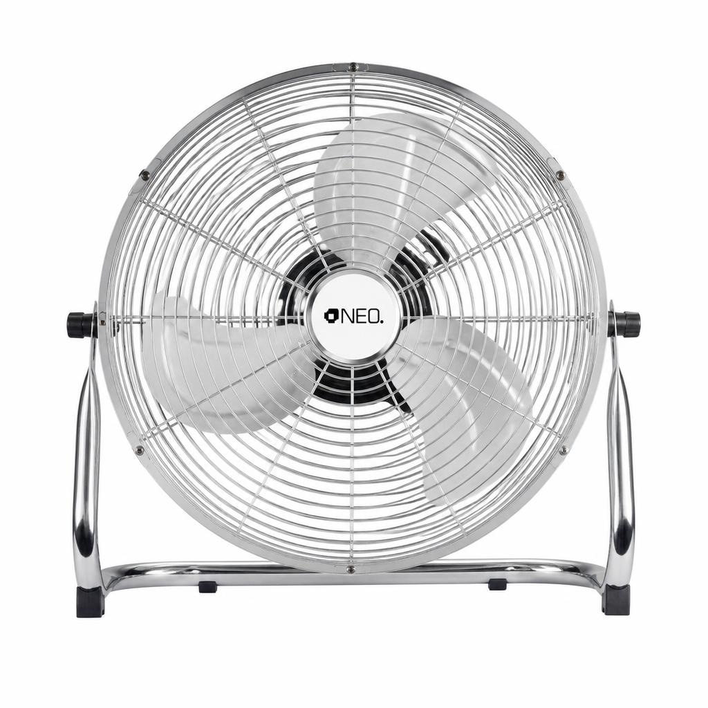 Ventilatore box da terra cromato NEO. in offerta da Risparmio Casa