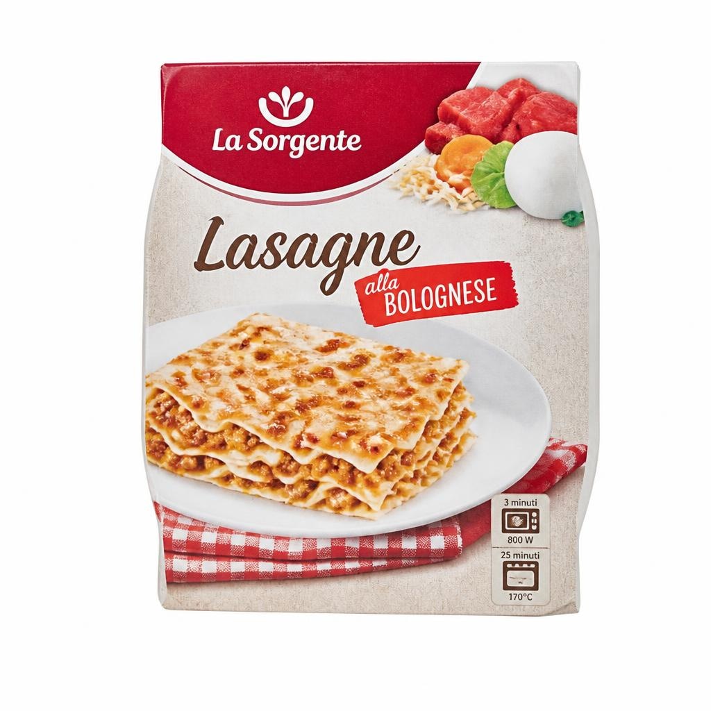 Lasagne alla Bolognese Monoporzione La Sorgente 350 g in offerta da Carrefour