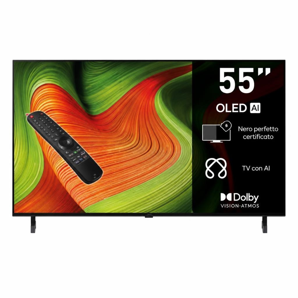 Smart TV OLED AI LG 55BS6 55" in offerta da Unieuro