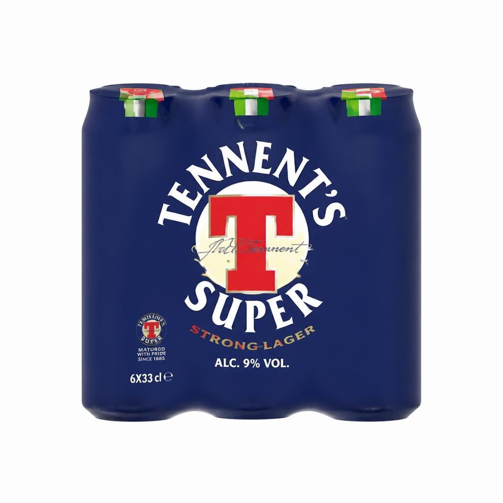 Tennent's Super 6x33 cl in offerta da Esselunga