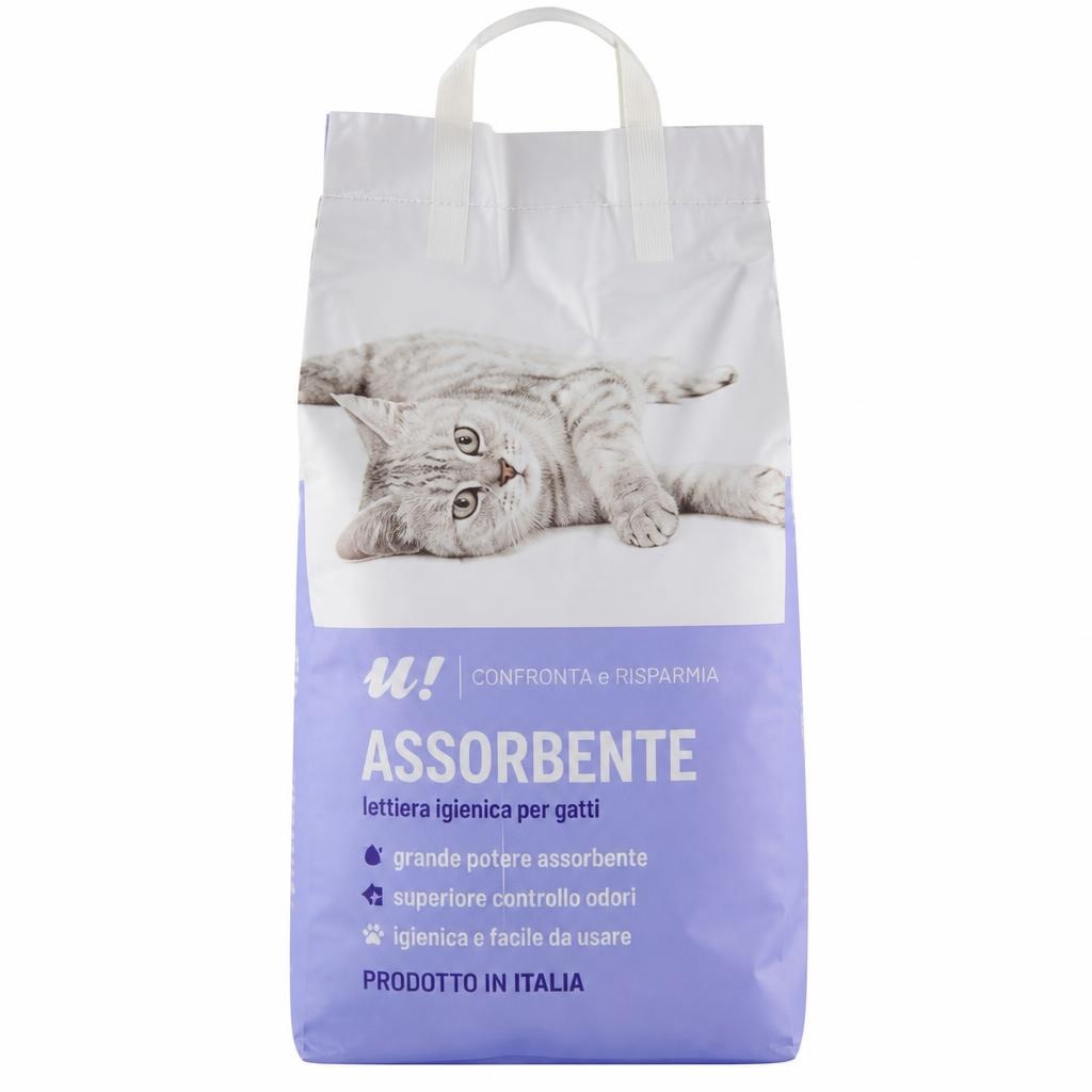Lettiera igienica assorbente per gatti 10 l U! - Offerta nel negozio Iper La grande i