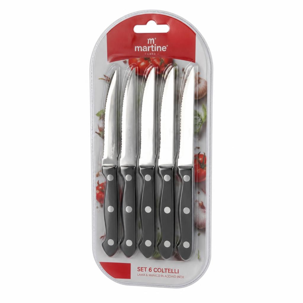 Coltelli 6 pezzi in offerta da Happy Casa