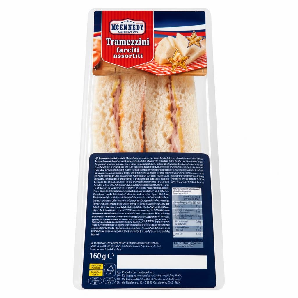 MCENNEDY Tramezzini farciti 160 g confezione - Offerta nel negozio Lidl