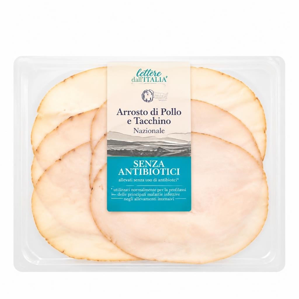Arrosto di Pollo/Tacchino g 100 Lettere dall'Italia - Offerta nel negozio MD