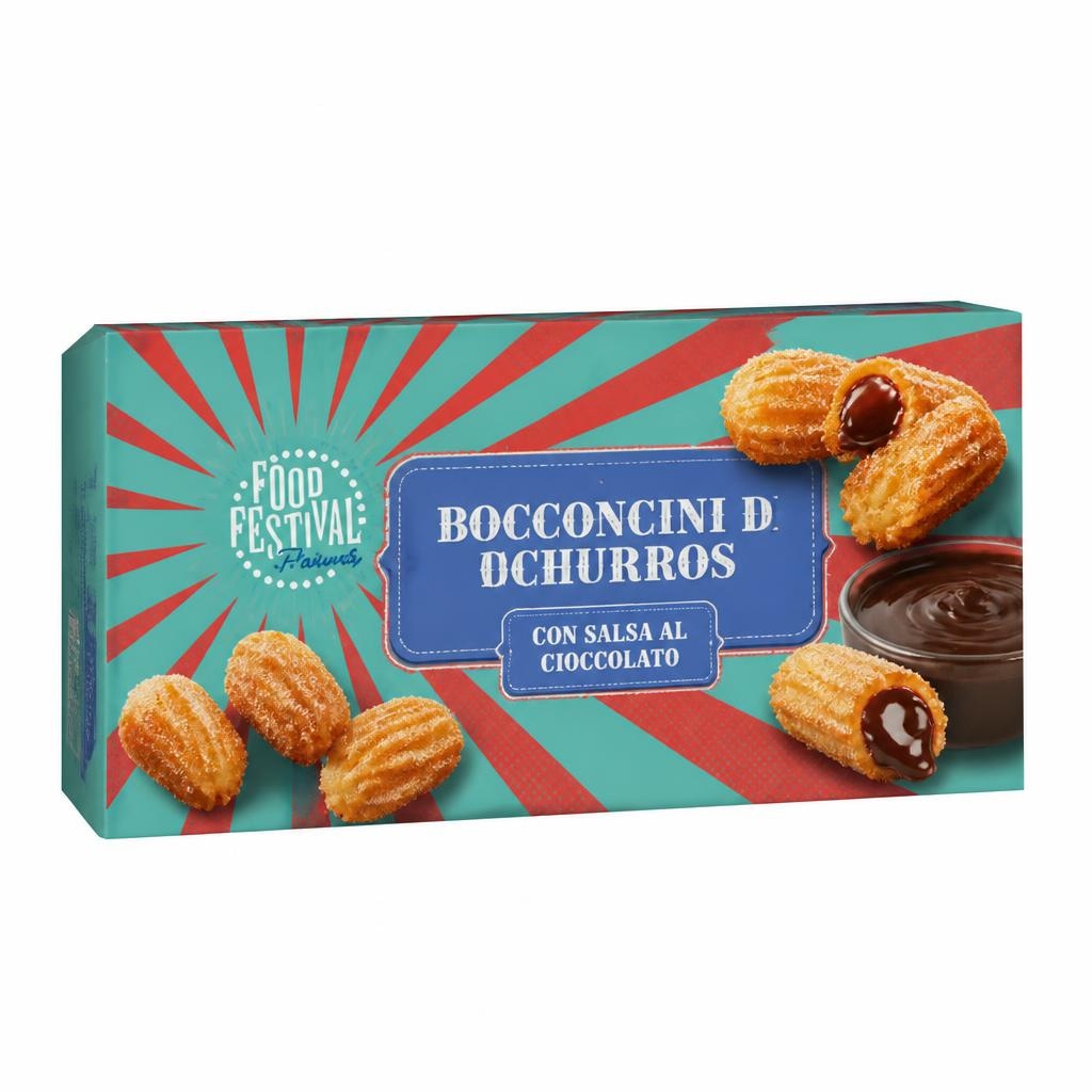 Food Festival Bocconcini di Churros 200 g confezione - Offerta nel negozio Lidl