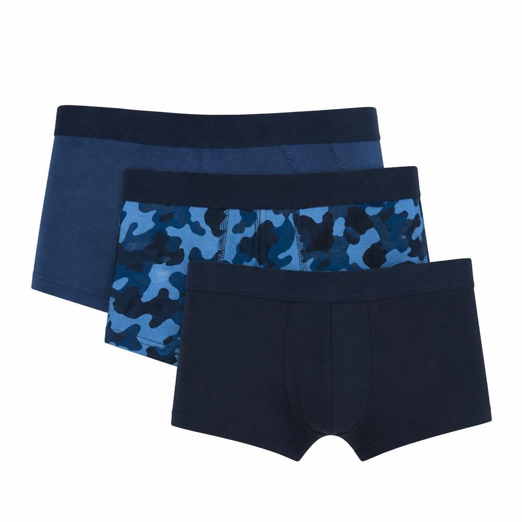 Boxer Uomo Fantasia Cotone Elasticizzato 3 pezzi in offerta da Carrefour
