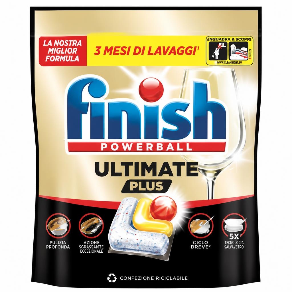 Finish Powerball Ultimate 70 caps in offerta da Acqua & Sapone