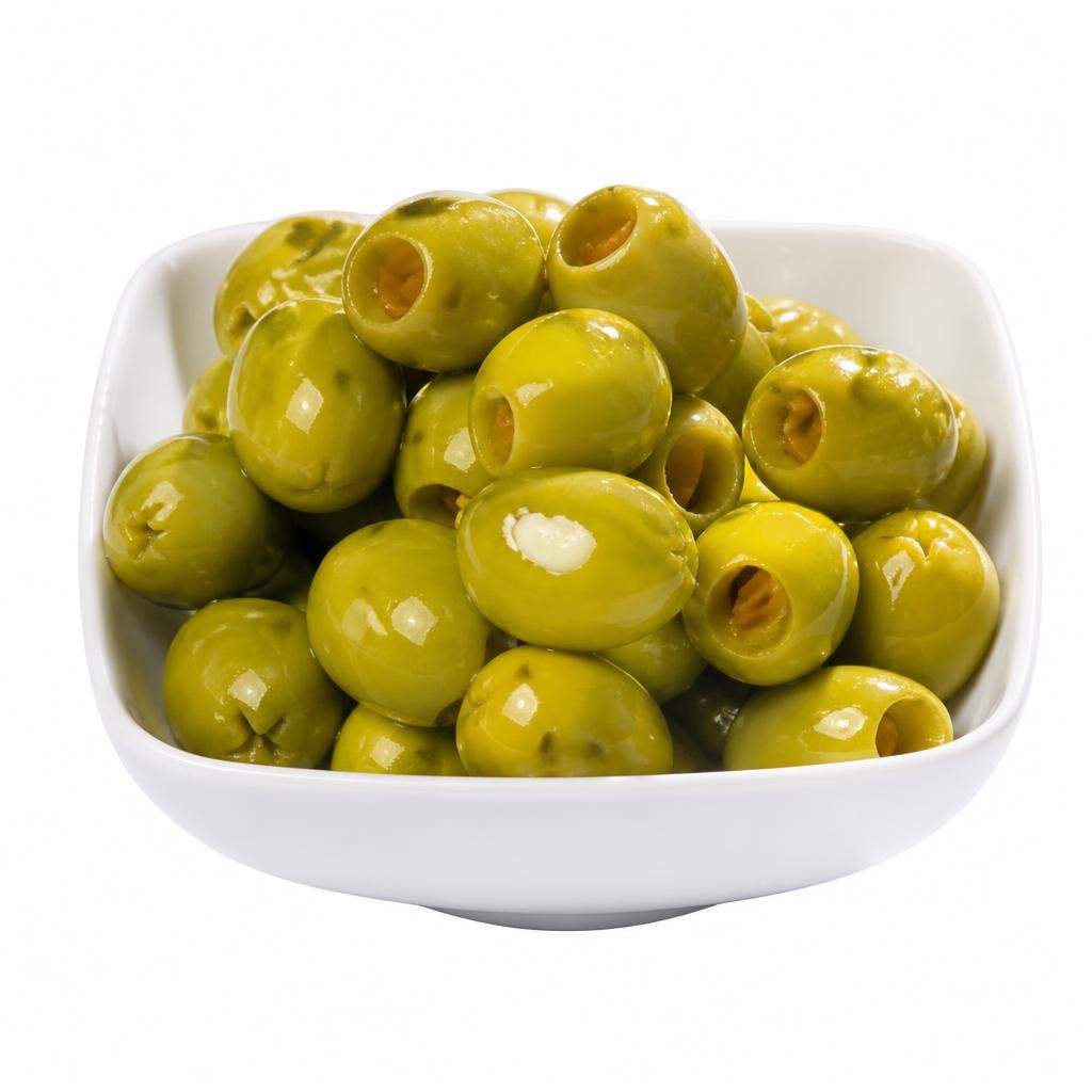 Olive verdi giganti farcite in offerta da Panorama