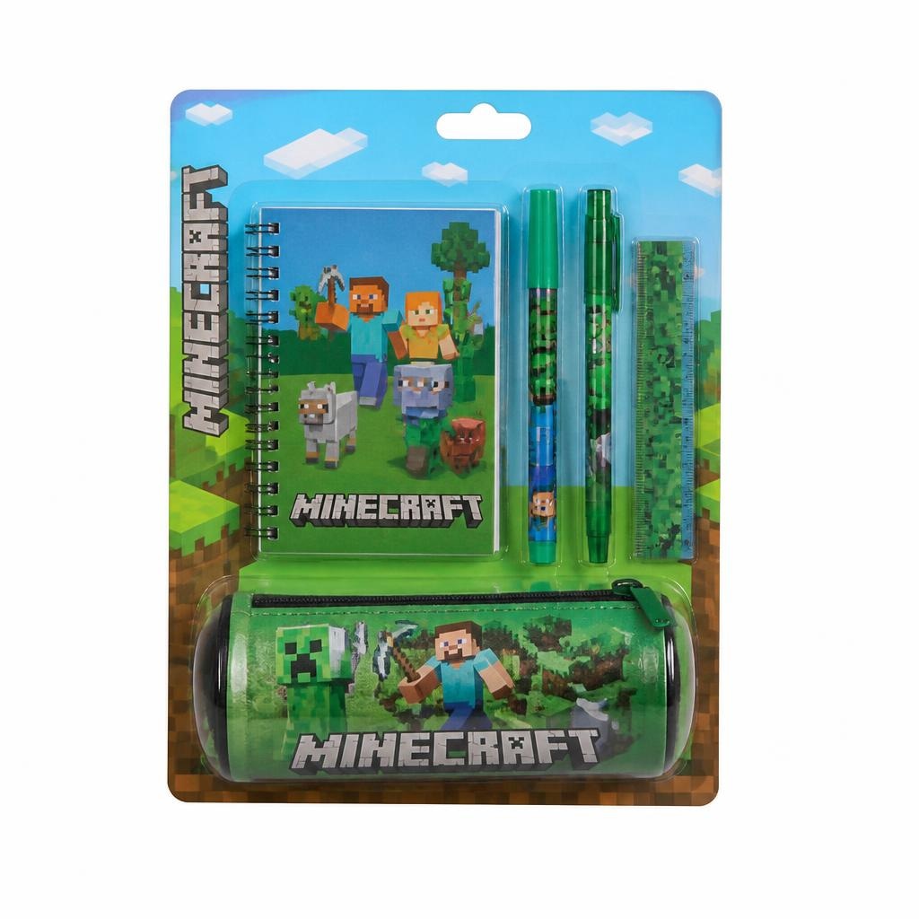 Articoli di cancelleria Minecraft in offerta da Lidl