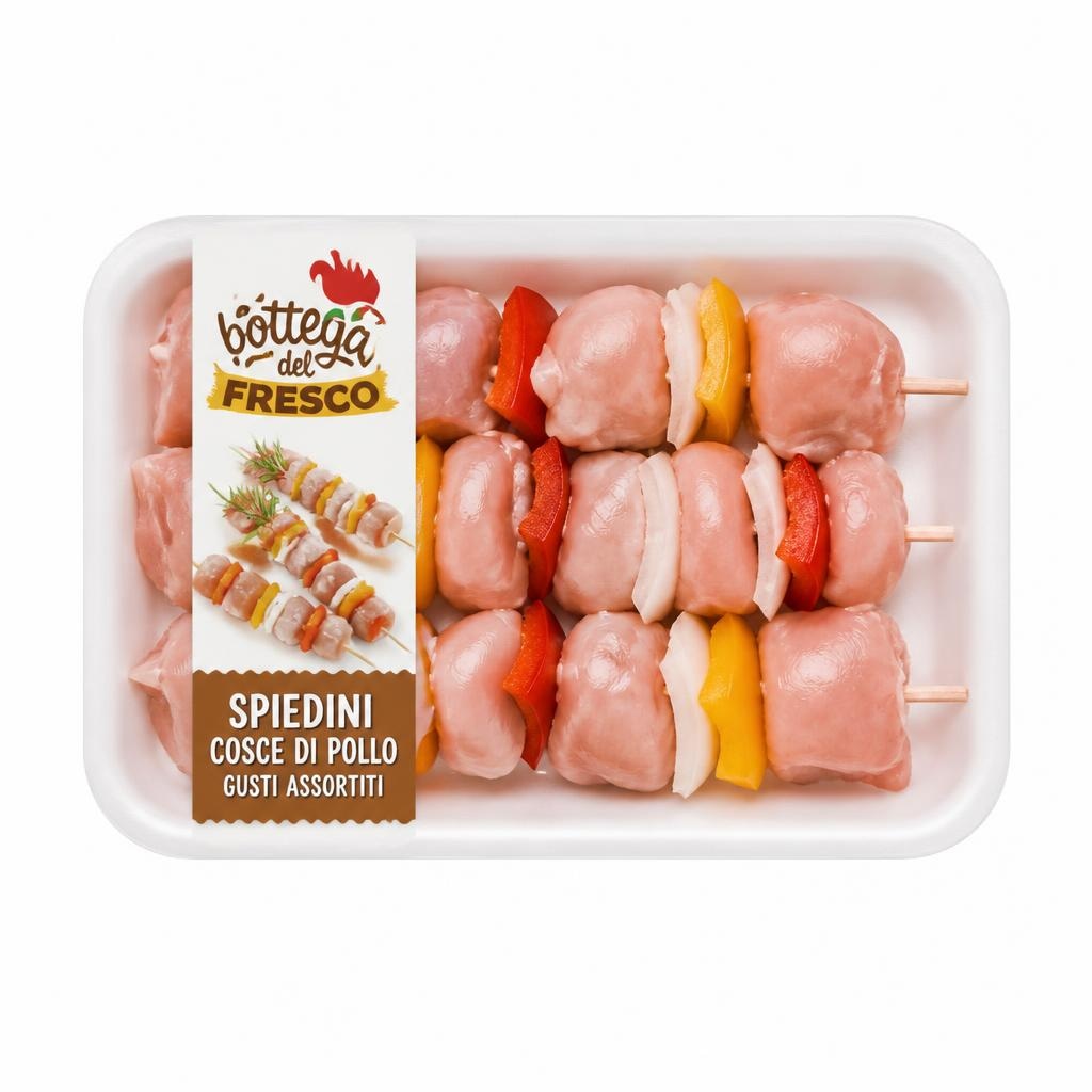 Spiedini o Cosce di pollo gusti assortiti in offerta da Iper La grande i