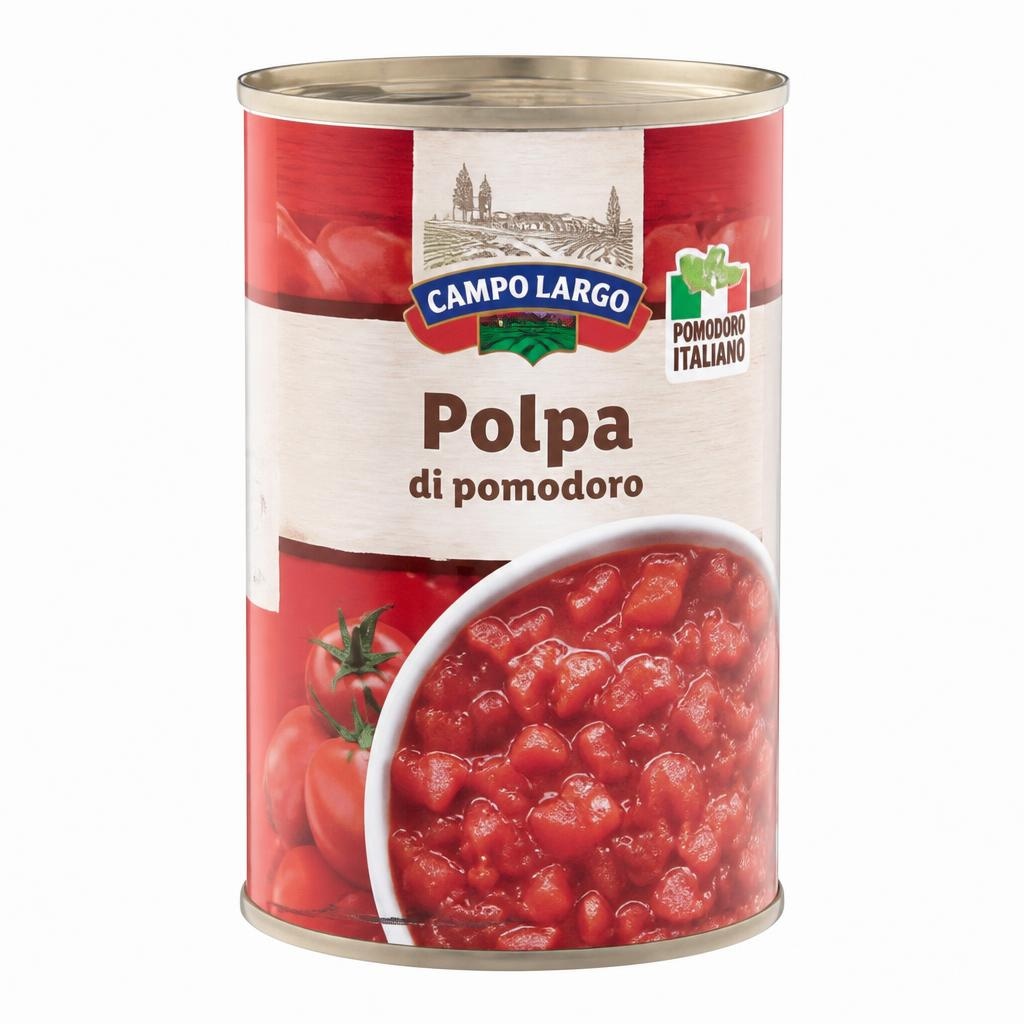 Polpa di pomodoro in pezzi 3x 400 g Campo Largo in offerta da Lidl
