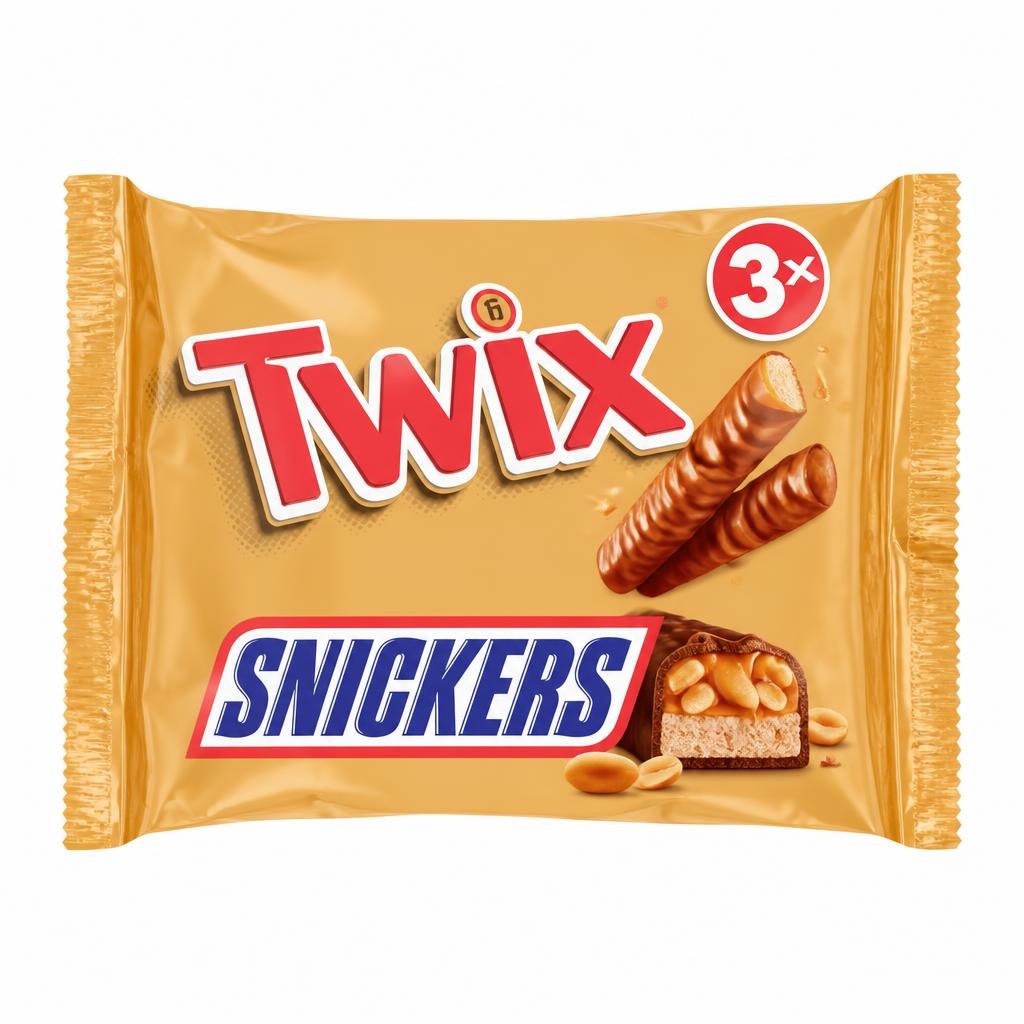 Snack Twix e Snickers Mars 150 g in offerta da Carrefour