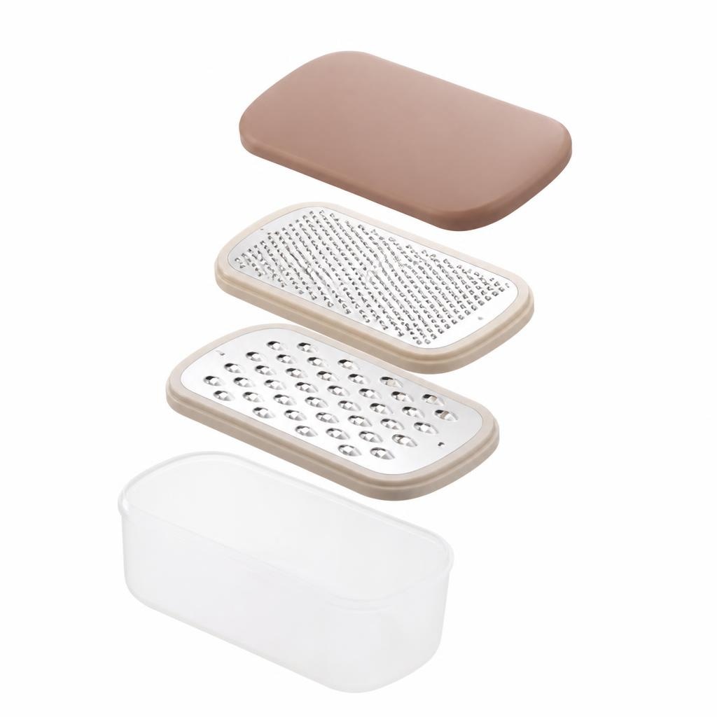 Grattugia con contenitore 8,5x8x8,5 cm in offerta da MD