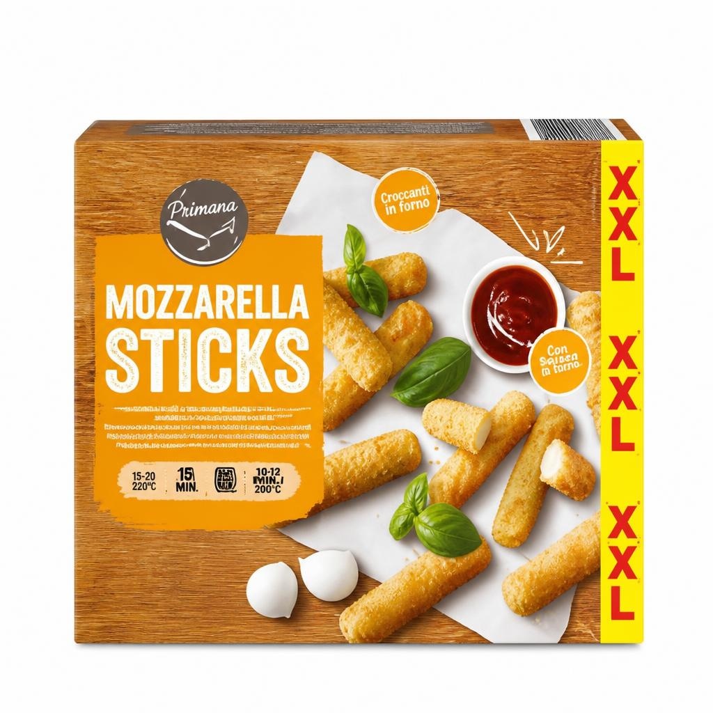 Primana Mozzarella Sticks 700 g in offerta da ALDI