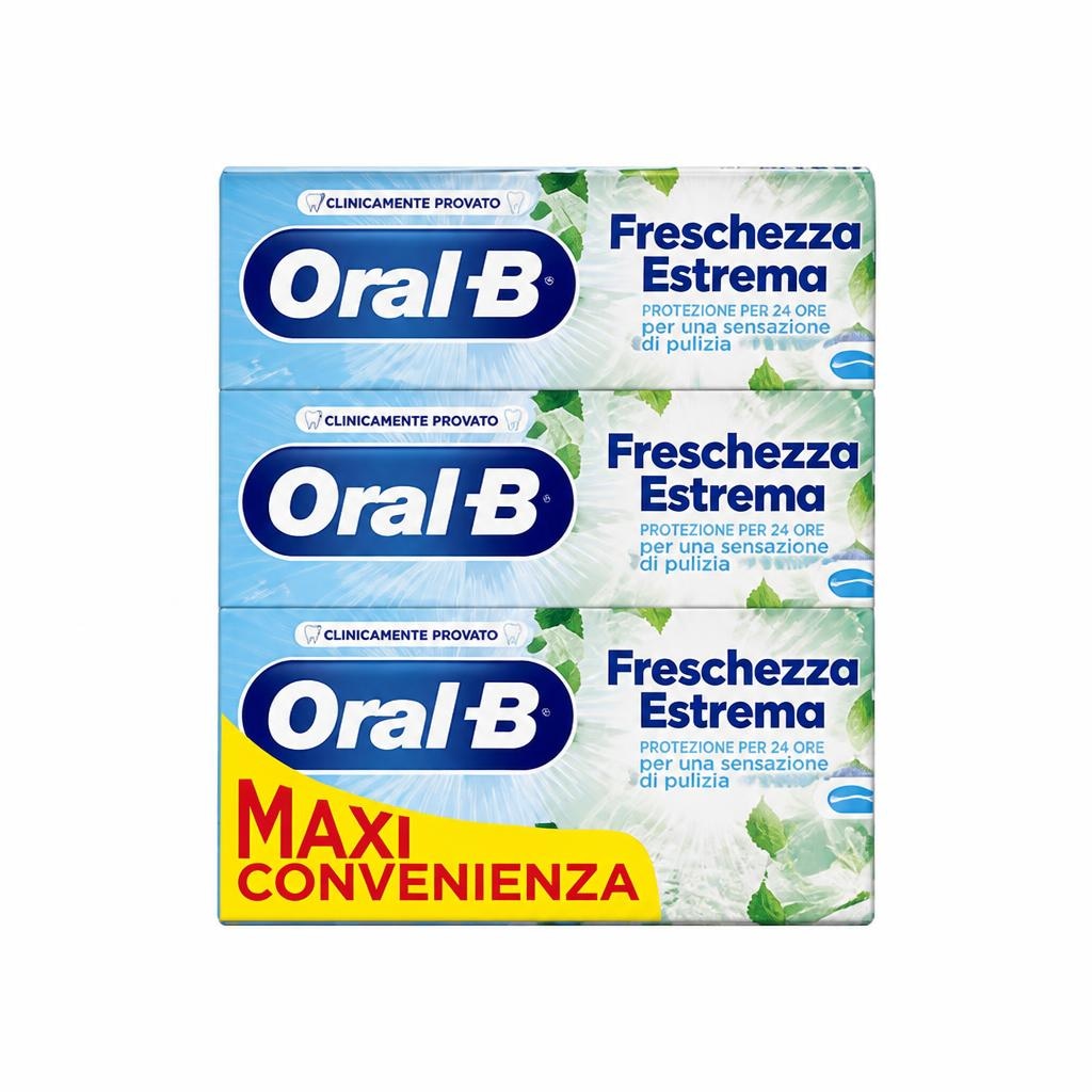 Dentifrici Oral-B 3 x 75 ml in offerta da Coop