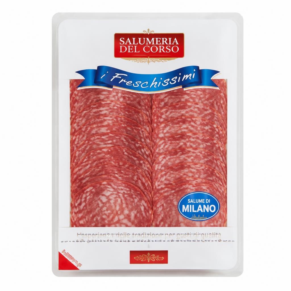Salumeria del Corso salame cacciatore DOP 80 g in offerta da Dpiù
