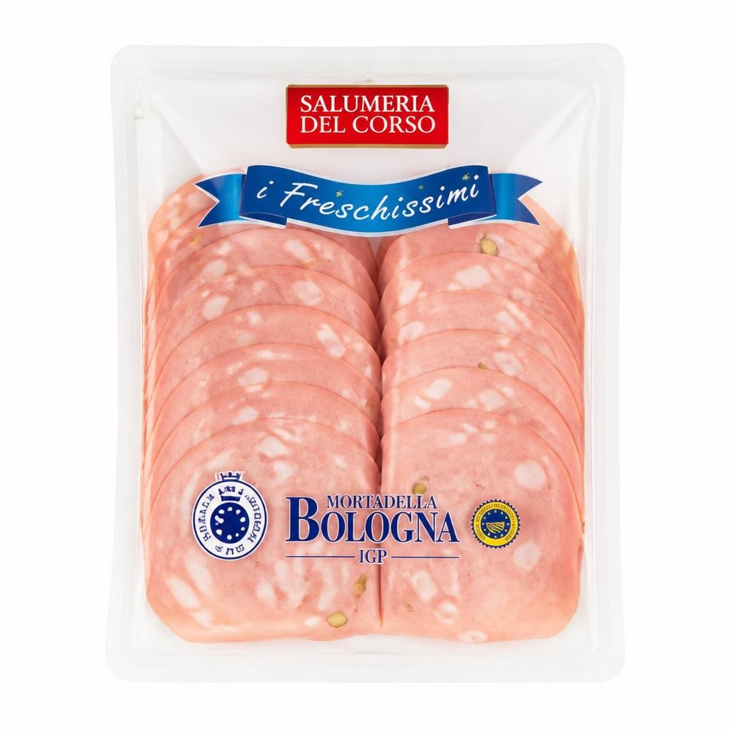 Salumeria del Corso mortadella Bologna IGP 120 g in offerta da Dpiù