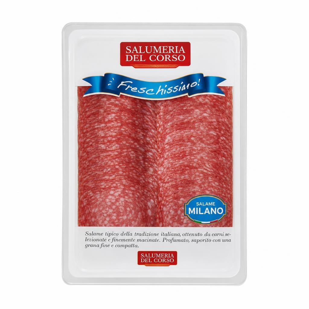 Salumeria del Corso salame Milano 120 g in offerta da Dpiù