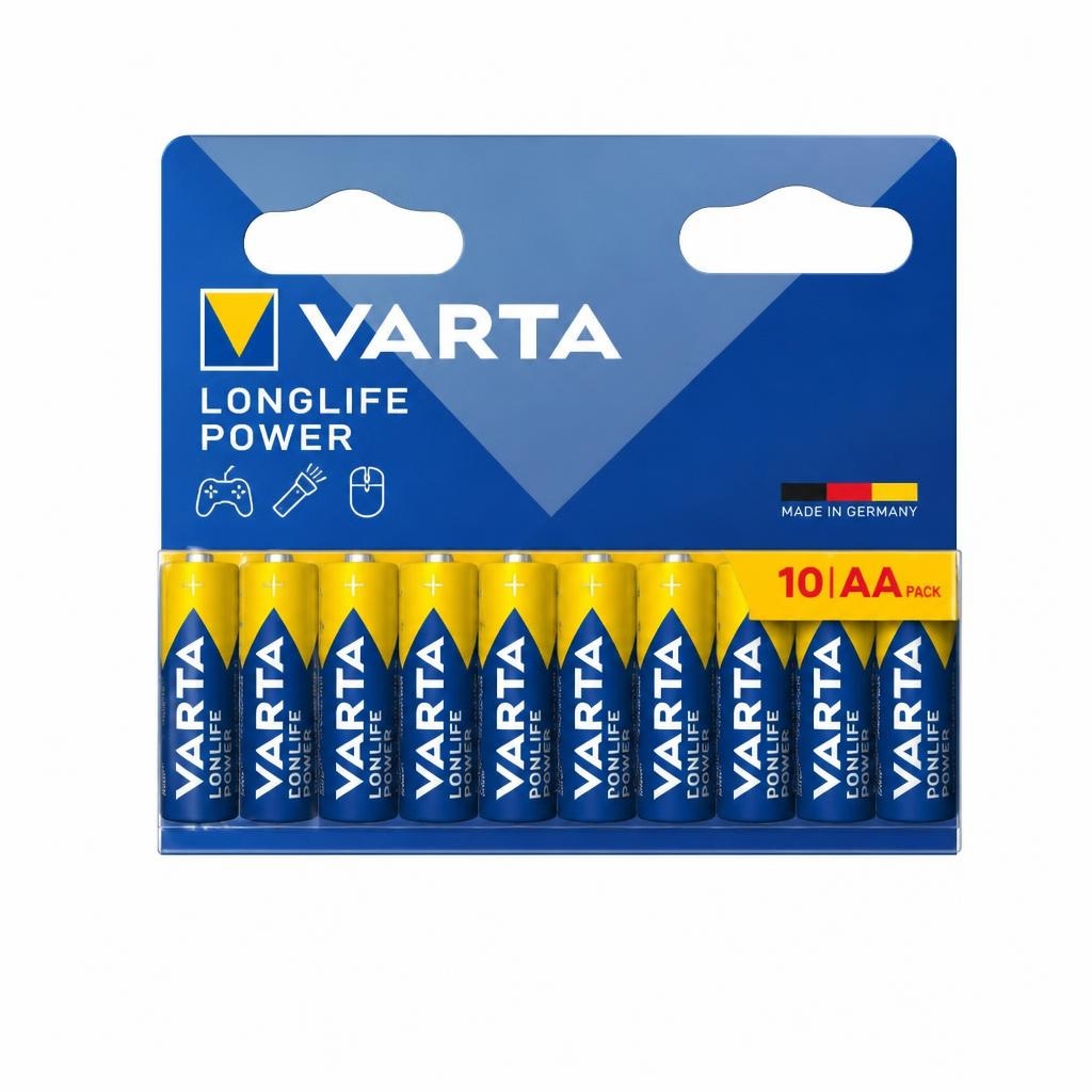 Varta pile Longlife Power 10 pezzi in offerta da Carrefour