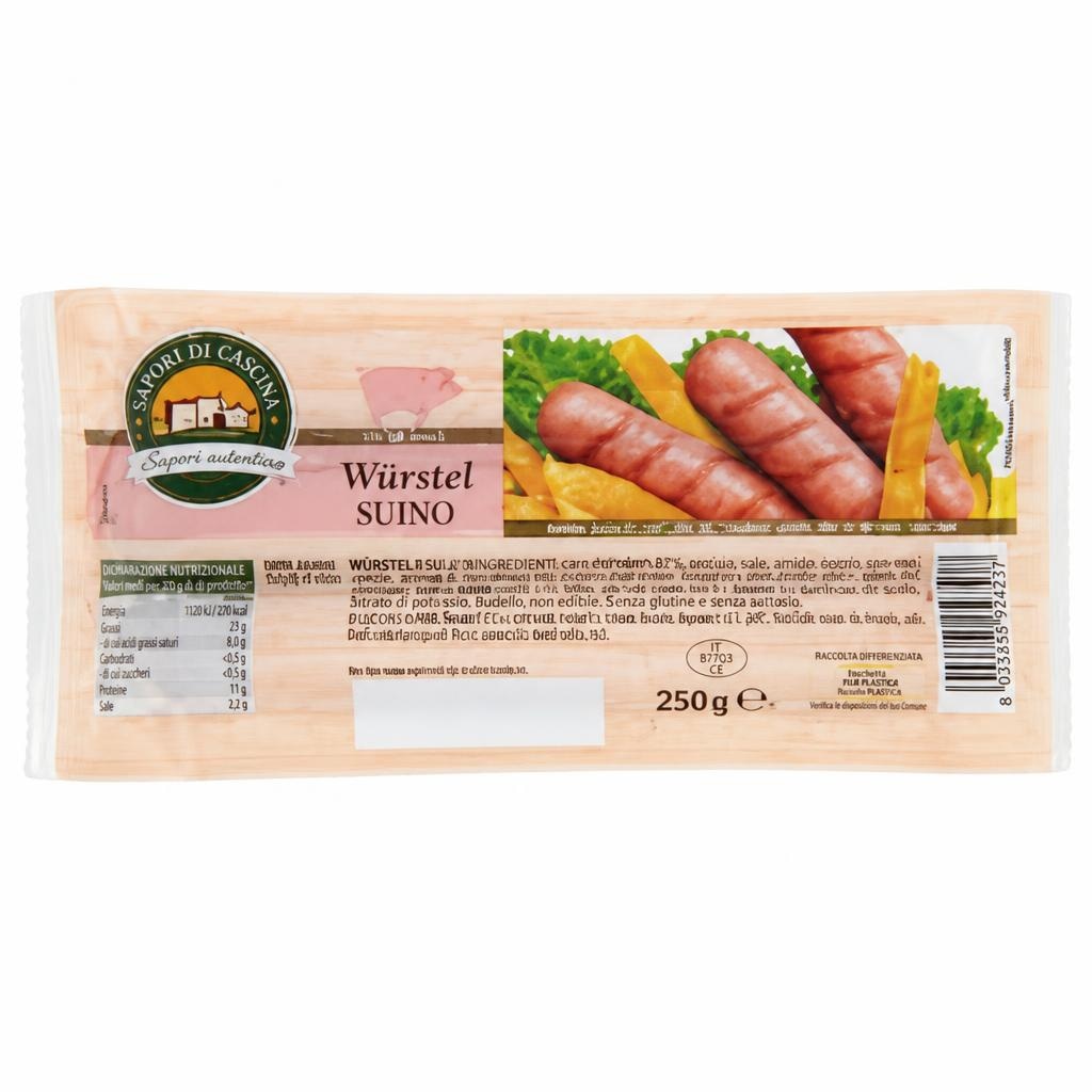 Würstel di Suino Sapor di Cascina conf. da 3 pz - Offerta nel negozio Penny