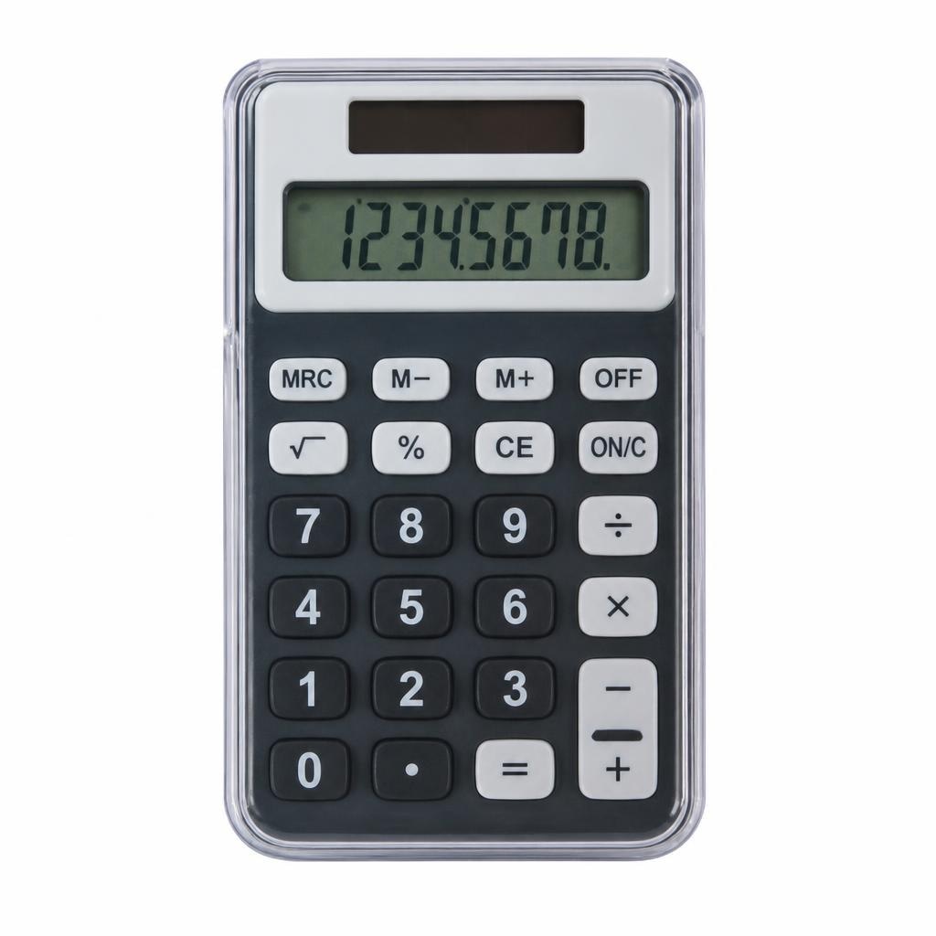 Calcolatrice tascabile 8 cifre in offerta da Iper La grande i